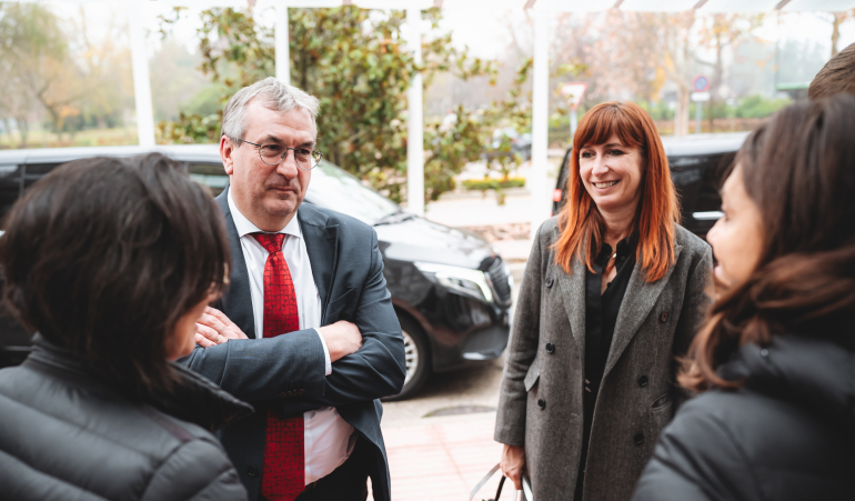 Pierre-Yves Jeholet et Pascale Delcomminette - (c) J. Van Belle - WBI