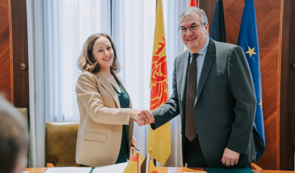 Encuentro con Eloisa del Pino, Presidenta del CSIC - (c) J. Van Belle - WBI