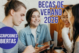 Becas de verano 2026